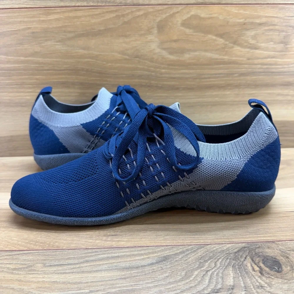 NAOT Tama Vegan Sneakers Womens 9 EU‎ 40 Navy Blue Gray Light Weight Comfort